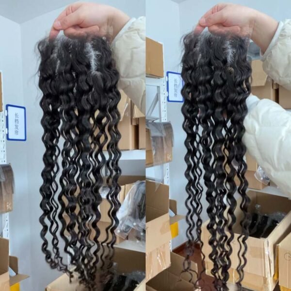 22-30 inch 2×6 5×5 13×4 13×6Transparent & HD Lace Coustomized Frontal