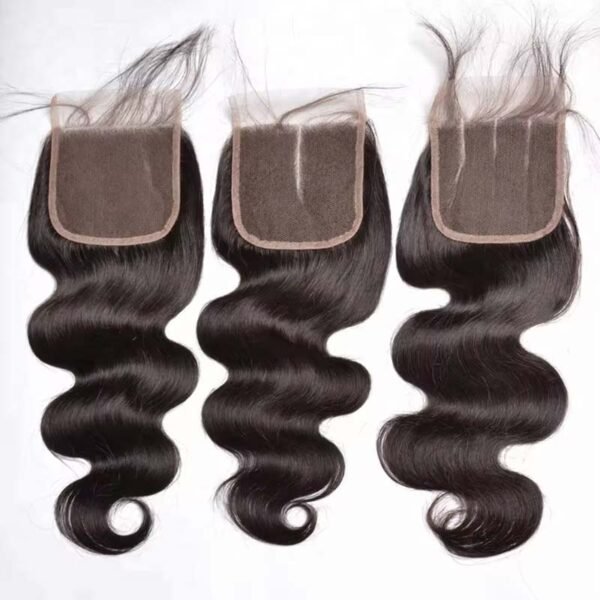 #Natural Color HD Lace & Transparent Lace Closure 100% Human Hair