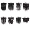 #Natural Color HD Lace& Transparent Lace Frontal 100% Human Hair