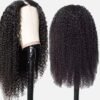 #Natural Color U-part Wig Human Hair