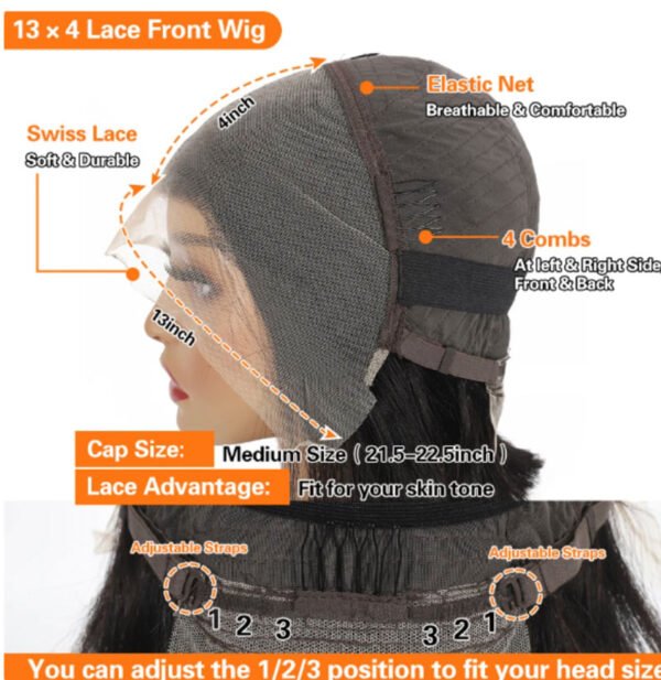 #613 13×4 Lace Frontal Wig