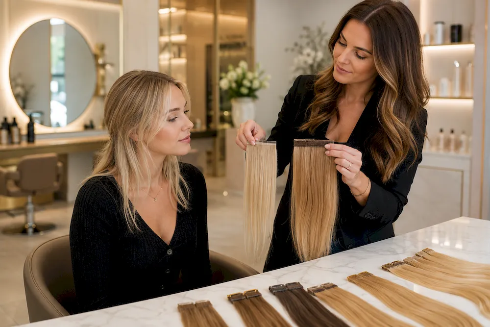 Genius Weft vs. Traditional Weft: Which Hair Extension Is Better for Fine Hair?